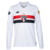 Camisa São Paulo Home 24/25 - Manga Longa - Patchs Libertadores 2024 - Torcedor - Masculino - Branco