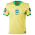 Camisa Seleção Brasil Home 24/25 - Com Patchs Copa América 2024 - Torcedor - Masculina - Amarelo