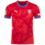 Camisa Seleção República Tcheca Home 24/25 - Com Patchs Eurocopa 2024 - Torcedor - Masculina - Vermelha