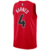 Regata Toronto Raptors - Scottie Barnes - 2023/24 Swingman Jersey - Icon Edition - Vermelha