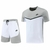 Conjunto Camisa e Bermuda Nike - Cinza e Branco