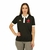 Camisa Feminina Vasco III 2023/24 Preta Torcedor Gola Polo - Kappa