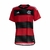 Camisa Feminina Flamengo I 2023/24 Vermelha e Preta - Adidas