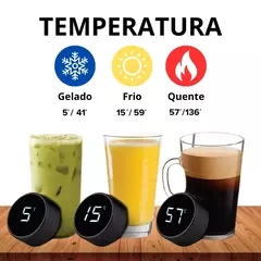 Garrafa Térmica com Medidor de Temperatura Digital na internet