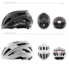 Capacete de Ciclismo com Luzes de LED