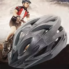 Capacete de Ciclismo Fibra - Esportes Premium