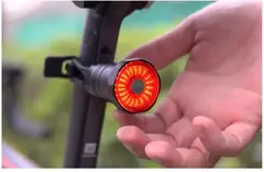 Luz Traseira Bicicleta Detecção de Freio Inteligente X TIGER