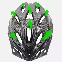 Capacete de Ciclismo Fibra