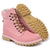 Bota Militar Cano Alto Macboot Papoula 08 Rosa na internet