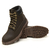 Bota Militar Macboot Cano Alto Lauryn 08 Marrom Escuro - MACBOOT