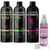 KIT X4: 2 NANOPLASTÍAS + 1 KERATINA ESPEJO 500 ML C/U + SPRAY ANTI FRIZZ REPARADOR DE PUNTAS 66 ML