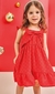 vestido vermelho, vestido natal infantil