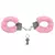 ALGEMAS DE METAL REVESTIDA COM PELÚCIA HAND CUFFS - comprar online