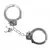 ALGEMA DE METAL PRATA HAND CUFFS -E6179