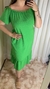 Vestido verde Midi