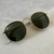 Ray Ban Round Metal (dorado verde)