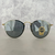 Ray Ban Round Blaze (dorado negro degrade) - comprar online