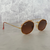 Ray Ban Oval Double Bridge (dorado marron)