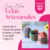 Imagen promocional de un curso en línea sobre velas artesanales, mostrando varias velas decorativas en colores vibrantes.