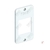 PLACA P/CONDULET PVC 2 POSTOS 1/2''-3/4'' BRANCO - INPOL