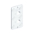 PLACA 2 RJ P/CONDULET PVC 1'' BRANCO - INPOL