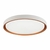 PLAFON LED MONTANA BRANCO E DOURADO(COBRE) 41CM R - comprar online