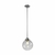 PENDENTE ORBIS CROMADO E CLEAR SL-0535 H1 CHROME CLEAR - comprar online