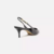 Scarpin Preto Couro Slingback Detalhe Metal AREZZO na internet