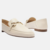 Mocassim Off-White Bridão Metálico Luma AREZZO - loja online