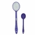 Escova De Banho Cabo Longo P/ Lavar As Costas Linha Bonitta Cor:Roxo (MB658BT) - comprar online