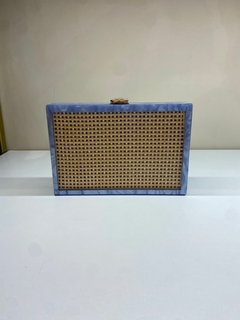 Bolsa palha azul