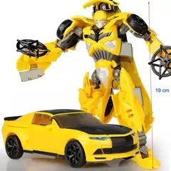 Transformation Robot Car Action Figure, Brinquedo Deformação - comprar online