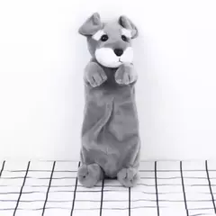 Husky cachorro brinquedo de pelúcia pelúcia boneca brinquedos caso lápis filh - comprar online