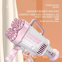 Arma de bolha mágica elétrica para crianças Gatlin Bubble Gun Machine, Bolhas na internet