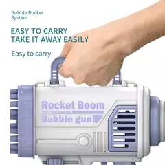 Arma de bolha mágica elétrica para crianças Gatlin Bubble Gun Machine, Bolhas - loja online