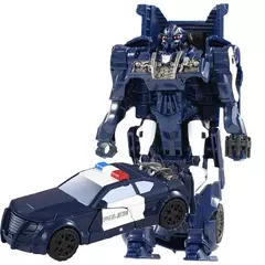 Transformation Robot Car Action Figure, Brinquedo Deformação