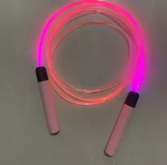 Portátil luminoso pular corda para crianças, LED, esportes ao ar na internet