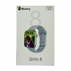 Smartwatch Blulory Glifo 8 Relógio Inteligente Prata (RELOGIOGF8P)