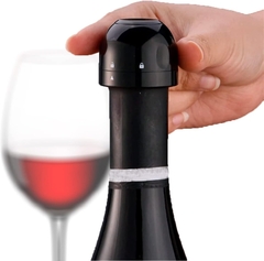 Tampa De Silicone A Vácuo Para Garrafa De Vinho (TAMPADEVINHO)