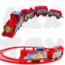 Trenzinho Elétrico Com Trilhos, Trem Kids Infantil