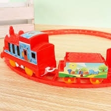 Trenzinho Elétrico Com Trilhos, Trem Kids Infantil