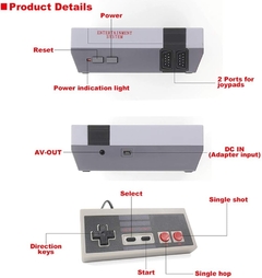 Video Game Retro 620 Jogos Clássicos Conectar Tv portatil C