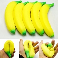 Brinquedo Fidget Espremendo Banana Frutas Brinquedo Elástico Aliviar O Estresse