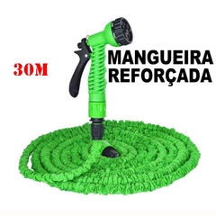 Mangueira para Jardim, Flexível, Expansível, pode chegar até 30m.