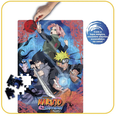 Puzzle Play 100 peças Naruto Shippuden com Lente Mágica - comprar online