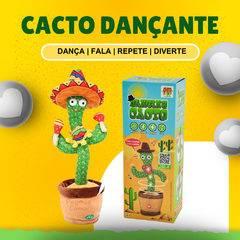 Brinquedo Cacto Dançante: Fala, Repete, Dança e Diverte a Criançada - comprar online