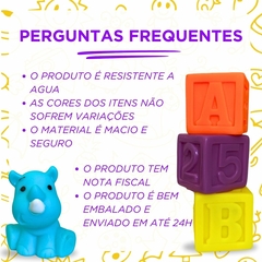 Animais De Brinquedo De Banho Para Bebê Vinil Macio Infantil