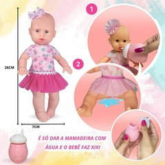 Boneca Sukinho Baby Com Mamadeira, Brinquedo Infantil, Menina - loja online