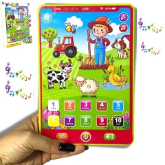 Brinquedo Educacional Inglês Tablet Infantil Multi-função