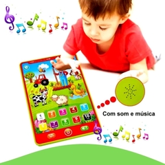 Brinquedo Educacional Inglês Tablet Infantil Multi-função